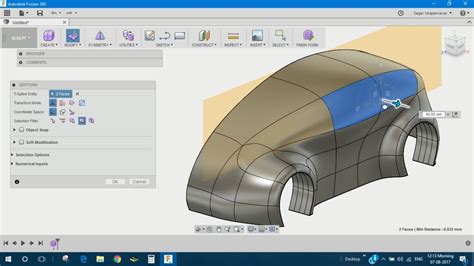 How To Design A Car In Fusion 360