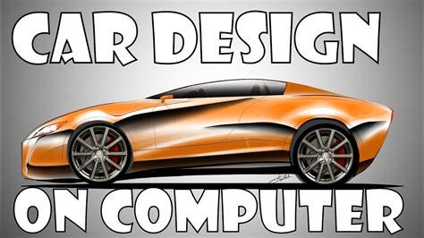 Designing A Car On The Computer In 2023
