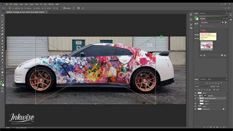 Designing A Car Wrap In Photoshop
