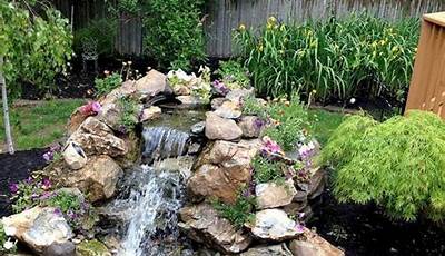 How To Design A Garden Pond With Waterfall