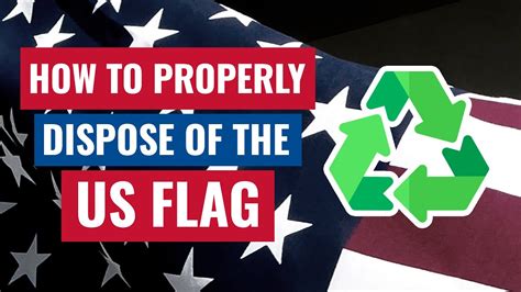 USA Flag Disposal