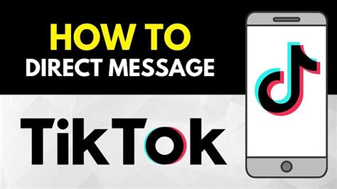 How To Dm A Person On Tiktok