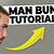 how to do a man bun with really long hair