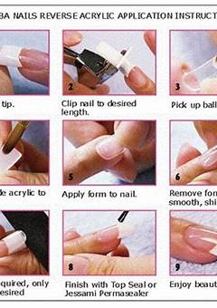How To Do Acrylic Nails With Forms