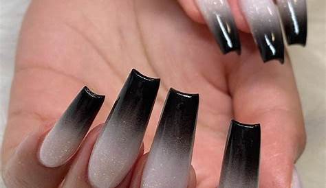 How To Do Black And White Ombre Nails Ombré On Excite Me