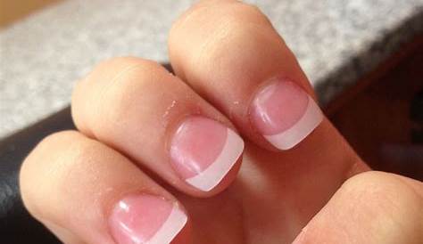 How To Do French Tips On Very Short Nails