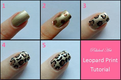 how to do leopard print nails