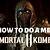 how to do mercies in mk11