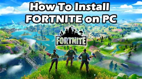 How to DOWNLOAD FORTNITE on PC FREE Windows 10/8/7 YouTube