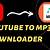 how to download free music from youtube to mp3 player - how to download