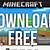 how to download in minecraft free