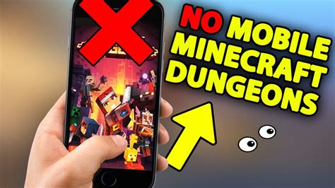saiu dowload do minecraft dungeons mobile 😱 YouTube