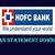 how to download my personal loan statement from hdfc bank