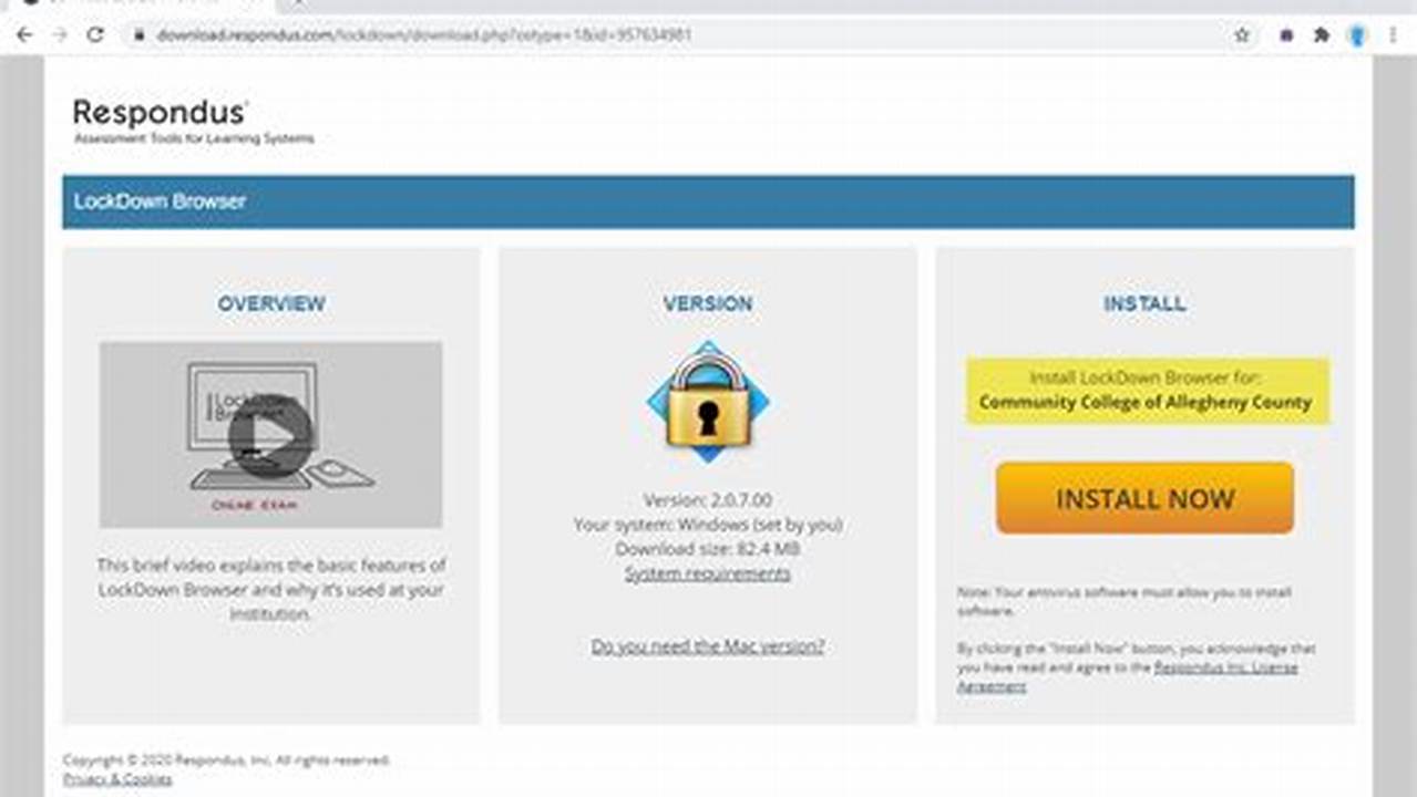 How To Download Respondus Lockdown Browser On Macbook