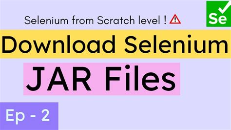 required jar files selenium NgDeveloper