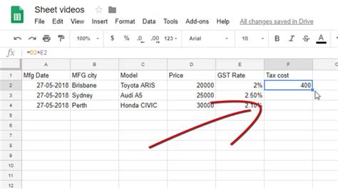 Google Sheets Apply Formula To Entire Column Without Dragging Sablyan