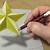 how to draw a 3d star step by step