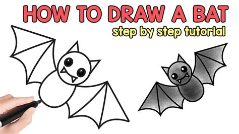 How to Draw an Asian False Vampire Bat