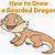 how to draw a bearded dragon