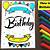 how to draw a birthday card step by step