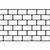 how to draw a brick wall step by step