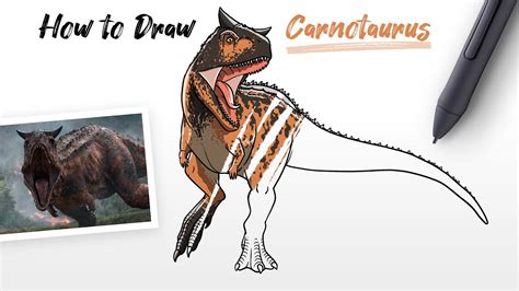 Carnotaurus Drawing at GetDrawings Free download