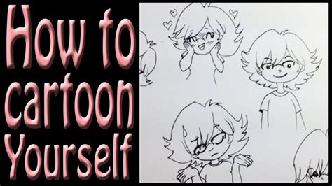 How To Draw A Cartoon Character Of Yourself Askworksheet