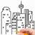 how to draw a city easy step by step