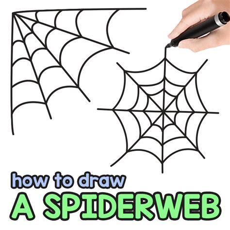3 Ways to Draw a Spider Web wikiHow