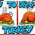 how to draw a cooked turkey step by step