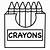 how to draw a crayon box