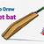 how to draw a cricket bat step by step