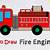 how to draw a fire engine step by step