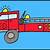 how to draw a firetruck