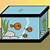 how to draw a fish tank step by step