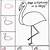 how to draw a flamingo easy step by step