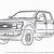 how to draw a ford f350 step by step