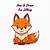 how to draw a fox symbol