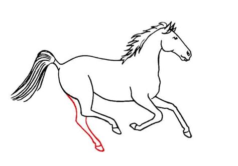 Horse Galloping Drawing at GetDrawings Free download