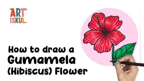 How To Draw A Flower Step By Step DARYL HOBSON ARTWORK