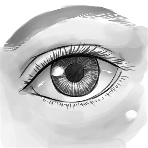 How to draw a simple human eye . YouTube