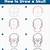 how to draw a human skull step by step