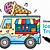 how to draw a ice cream truck step by step