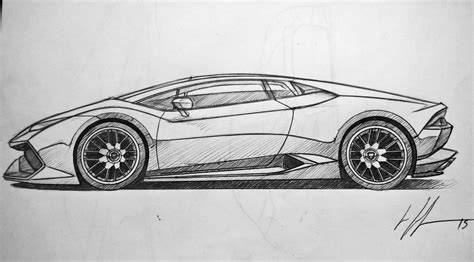 How to draw huracan. YouTube