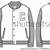how to draw a letterman jacket