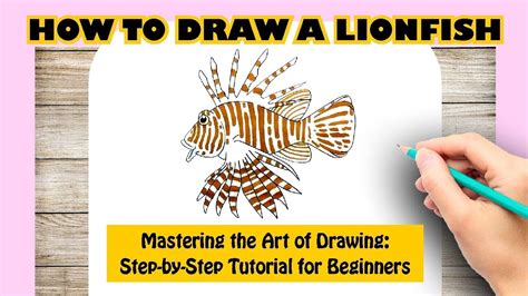 How To Draw A Lionfish Step By Step Cliparts.co
