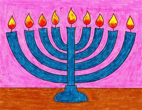 Hanukkah Menorah Drawing at GetDrawings Free download
