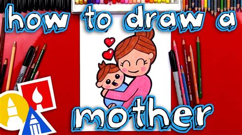 How to Draw I Love You Mom Greetings in Heart Mother's