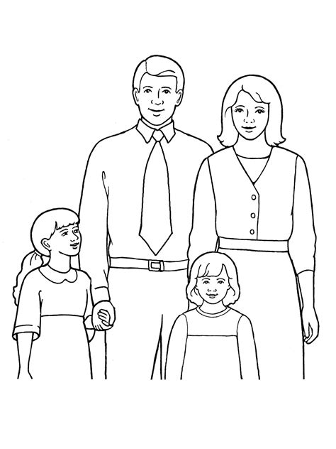 How to Draw Cartoon Mom and Kids from the Word Mom Easy