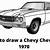 how to draw a muscle car step by step